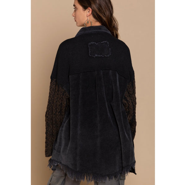 Corduroy/Sweater Jacket