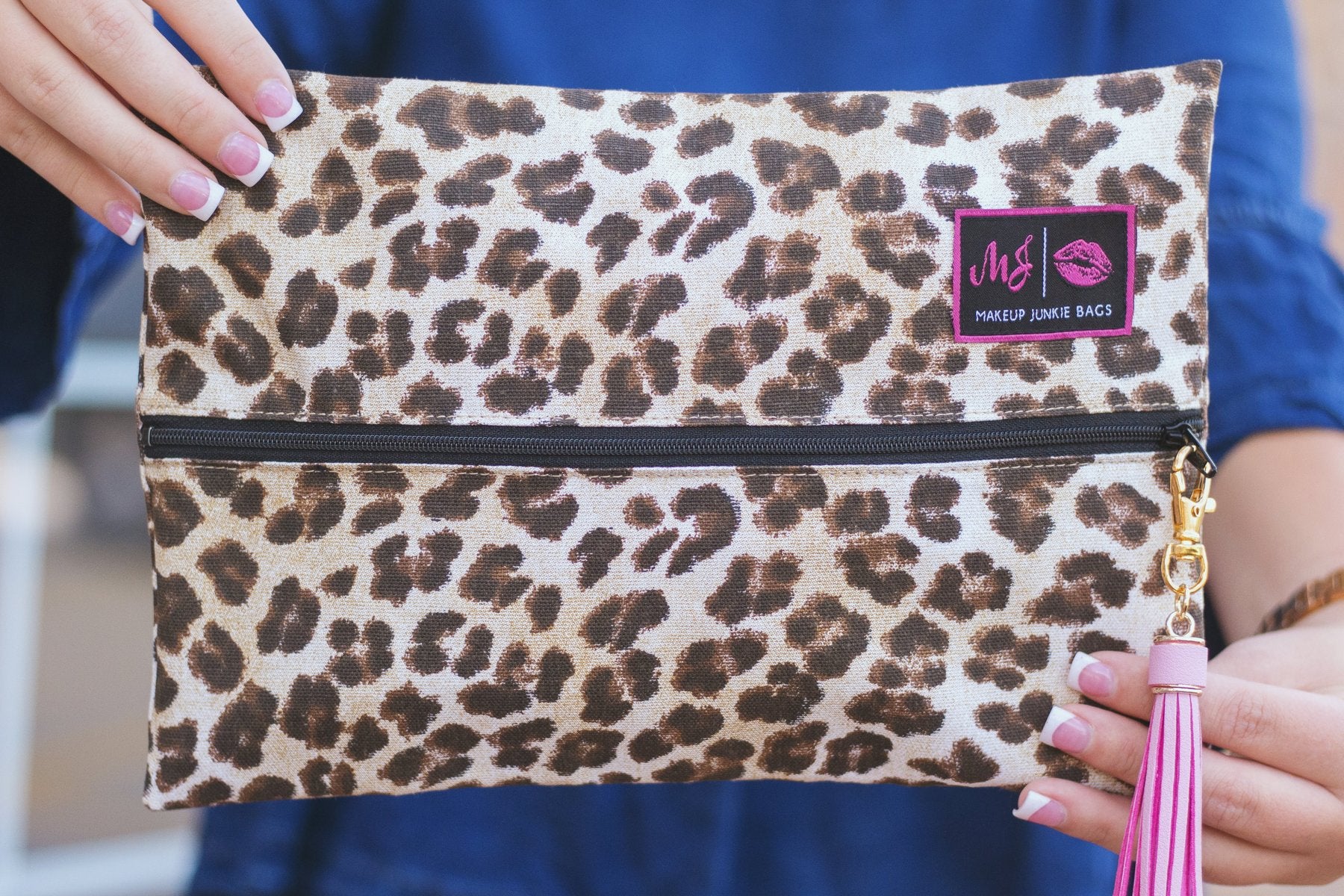 Decorative size adjustable bag straps – Makeup Junkie Bags