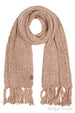 Two Tone Chunky Long Scarf by CC Brand